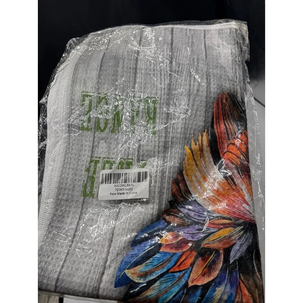NEW two XL kitchen dish towels. Chicken free range farm to table kitchen dish to